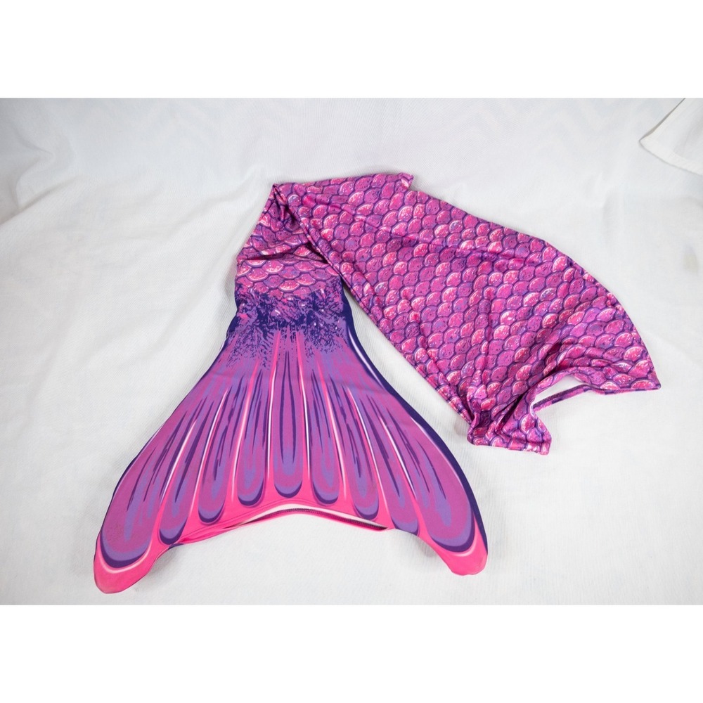 Fin Fun Mermaidens Pink & purple Mermaid Tail Swimming Size Youth L / XL
